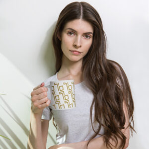 Glossy TB Pattern Mug